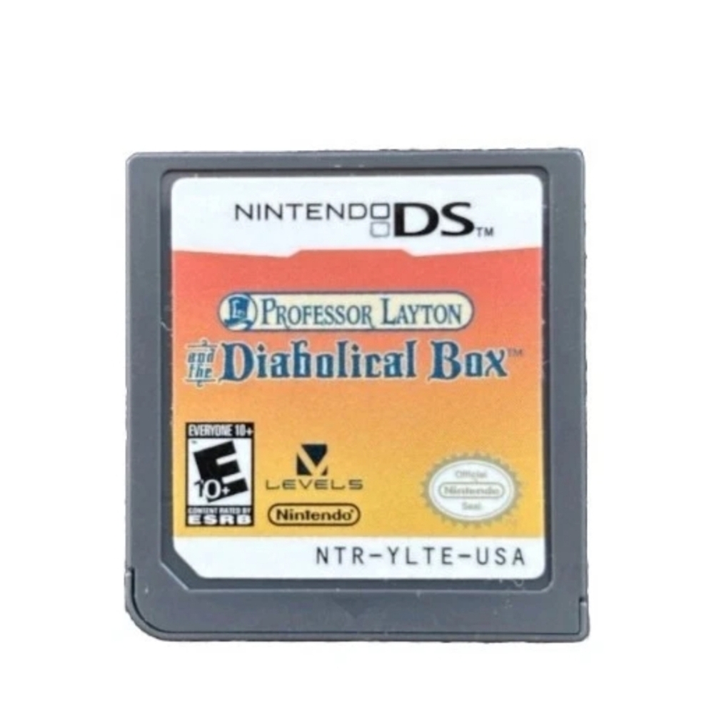 PROFESSOR LAYTON DIABOLICAL BOX NINTENDO DS GAME CARTRIDGE ONLY USED